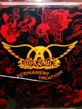 aerosmith permanet vacation mint 1987 cd - steve tyler dude rag doll boston rock
